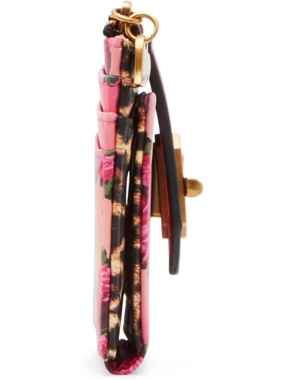Leopard Floral Bifold Wallet - Stylish, Compact Design for Everyday Use